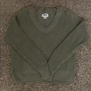 Over the shoulder sweater